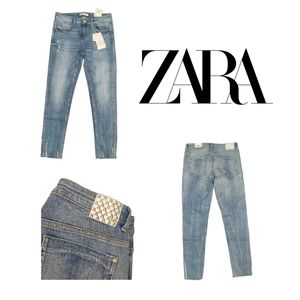 ZARA Mid Rise Skinny Jeans